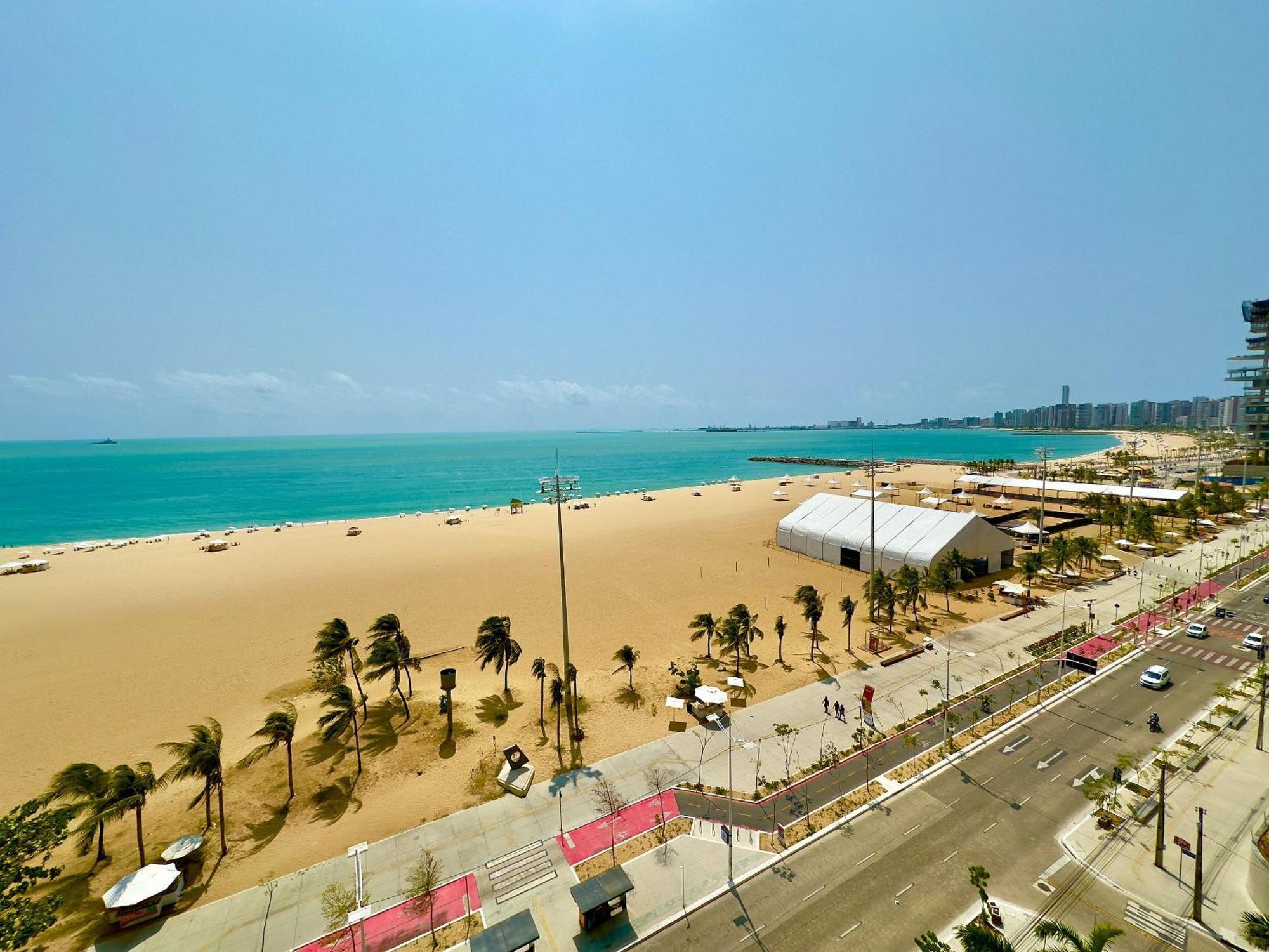شقة Terracos Do Atlantico - Beira Mar De Iracema فورتاليز المظهر الخارجي الصورة